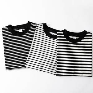 <span class=keywords><strong>Camicia</strong></span> da Uomo <span class=keywords><strong>su</strong></span> <span class=keywords><strong>Misura</strong></span> con Maniche a Righe Bianche e Nere Magliette Base Layer Comode, Casual e Versatili - Product Image 6