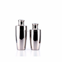 Ensemble de shaker à cocktails TOPIN BGM.FOX Boston en acier inoxydable 304 avec une capacité de 500 ml - Accessoires de bar et option de logo personnalisé