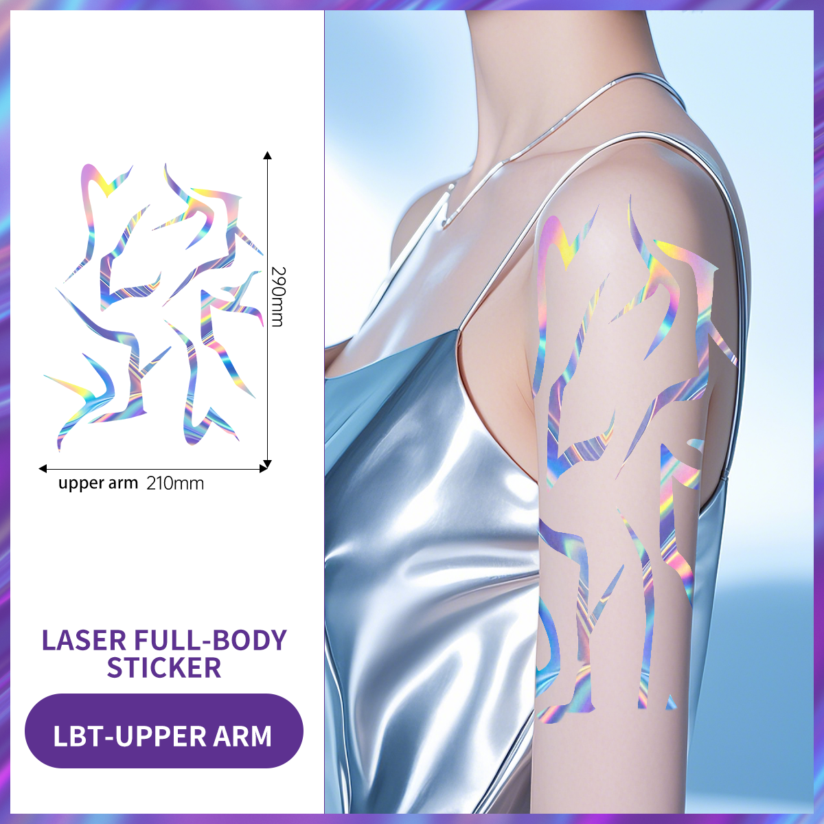 LBT - Brazo superior, dos láminas