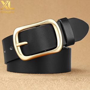Custom Printing Factory wholesale Cowhide genuine leather Cowhide Alloy <b>Buckle</b> <b>Belt</b> waist <b>belt</b> strap <b>men</b> ceintures correas - Product Image 3