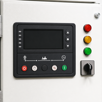 Groupe électrogène diesel étanche de 15 kW pour alimentation de secours résidentielle LINGGE Triphasé 400V 50Hz avec ATS