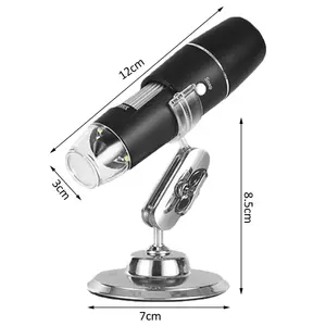 Microscopio digitale WiFi USB LED HD 1080P per l'educazione dei bambini e l'osservazione quotidiana delle piante dei parassiti