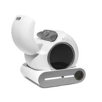 Boîte à litière pour chat intelligente cachée semi-automatique facile à nettoyer boîtiers de meubles WiFi accessoires de caméra fabriqués tofu chatons