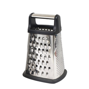 Hot Selling 8-Inch 4-Sided Stainless Steel <b>Cheese</b> and Vegetable <b>Grater</b> Manual Vegetable Slicer for Household Kitchen Use - Product Image 4