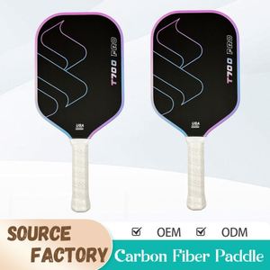 En Stock: Raquetas de Pickleball Serie Cold Press Power, Pala de Fibra de Carbono Cruda T700 de 16MM con Núcleo de Panal - Product Image 6