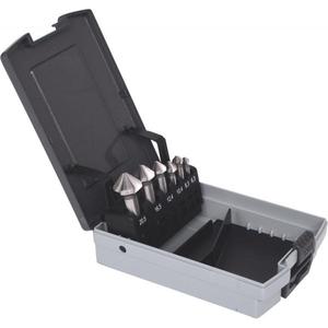 KS TOOLS - 336.0456 HSS Co 5 Jeu de cônes et d'ébavureurs, en coffret plastique (6 pcs) - EAN 4042146347546 FORETS METAL DRILL BITS - Product Image 4