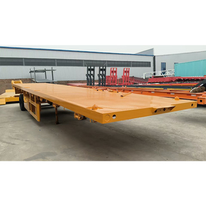 Prix d'usine Nouvelle semi-remorque <span class=keywords><strong>porte</strong></span>-conteneurs à plateau en acier 20/40/45 pieds 2/<span class=keywords><strong>3</strong></span>/4 <span class=keywords><strong>essieux</strong></span> - Product Image 5