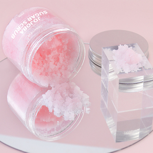 210g 7.4oz Private Label Pink Sugar Body <strong>Scrub</strong> Moisturizing and Exfoliating Body Face <strong>Hand</strong> Foot <strong>Scrub</strong> - Product Image 5