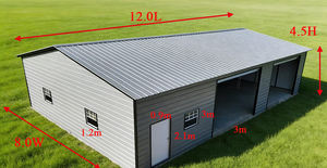 Atelier préfabriqué en acier à structure préfabriquée, best-seller, design industriel à faible coût - Product Image 3