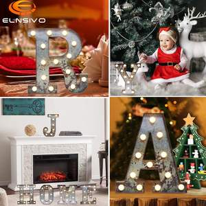 カスタム3フィート、4フィート、5フィートLEDネオンマーキーナンバー、3Dスタンドライト背景幕（学校や結婚式の装飾用） - Product Image 6