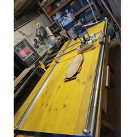 Kit de routeur CNC DIY 3 axes 20 mm avec base de 2440 mm et ensemble complet de rails linéaires pour projets de planification, de surfaçage et de gravure