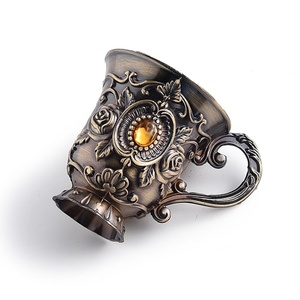 Tasse à bière en cuivre miniature épaisse de qualité supérieure, couleur or laiton, très vendue - Product Image 5