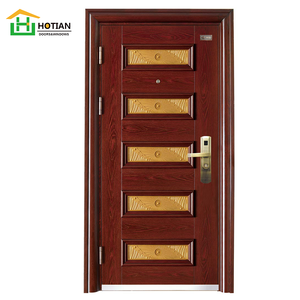Modèles <span class=keywords><strong>de</strong></span> portes design luxueux et portes d'entrée en acier à calandre en fer à vendre conception <span class=keywords><strong>de</strong></span> portes simples en acier inoxydable - Product Image 5