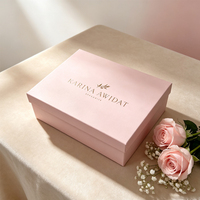 Boîte à chapeau rigide de luxe avec logo personnalisé, boîte d'emballage cadeau en papier imprimé pour chapeaux, bijoux et cadeaux