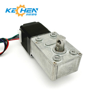 มอเตอร์สเต็ปเปอร์เกียร์หนอน Kechen อัตราทด 28 แรงบิด 0.5 นิวตันเมตร มอเตอร์ดีซีขนาดเล็กมุมฉาก สำหรับงานที่ต้องการความแม่นยำสูง - Product Image 4
