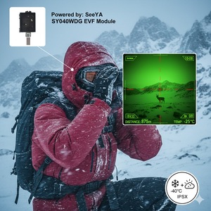 SeeYA 휴대용 0.4인치 EVF 모듈 마이크로 OLED 1440x1080 고해상도 3P 광학 렌즈 +4D-5D 디옵터 조정 카메라 - Product Image 4