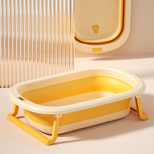 <span class=keywords><strong>Bañera</strong></span> Portátil Plegable para Bebés, Combo Completo con Termómetro, Tapete y <span class=keywords><strong>Almohada</strong></span>, para Venta al Por Mayor - Product Image 2