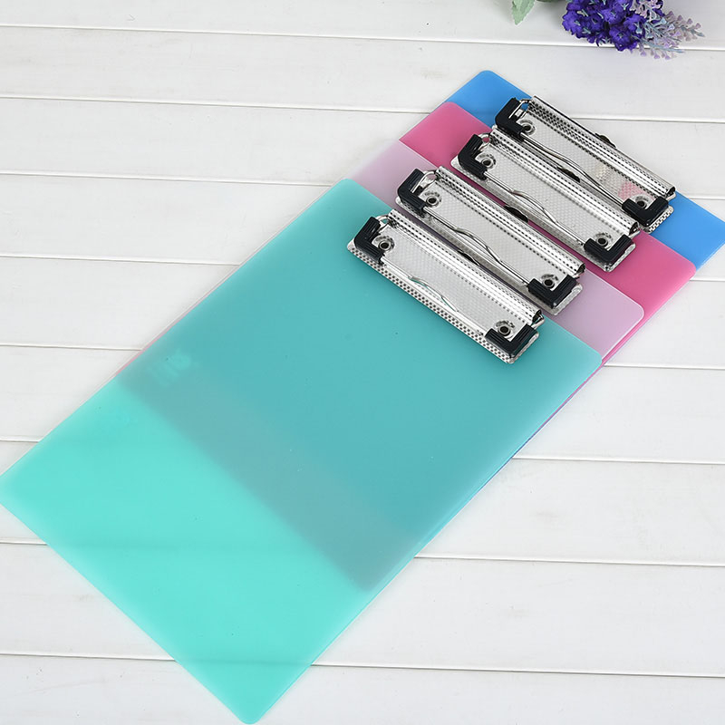 Пластиковая прозрачная цветная панель A4 для меню, стационарная папка для записей, Офисная доска для записей, PP папка, панель