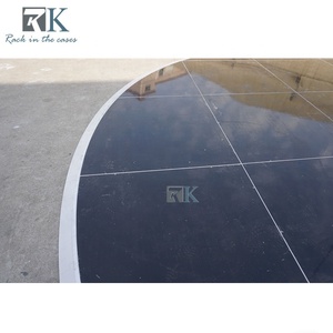 Pista de Baile Redonda Negra para Exteriores, Pisos de Baile de Alta Calidad en Venta - Product Image 5