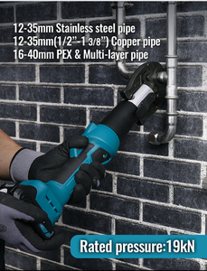 Zupper SL-1930 pin Powered Báo Chí công cụ thủy lực ống uốn tóc bồng công cụ nén công cụ cho Đồng phù hợp pex phù hợp - Product Image 6