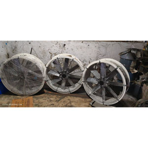 Ventilateur axial de ventilation de fenêtre industriel, pales en aluminium, haut débit d'air, moteur en cuivre, robuste et durable - Product Image 3