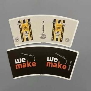 Materiales para Vasos de Papel de 150 g/m² a 350 g/m², Ventanas de Papel para Vasos de Fábrica China - Product Image 1