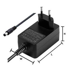 Adaptador <span class=keywords><strong>de</strong></span> Corriente con Enchufe Europeo, Entrada 100-240V CA 50/60Hz, Salida 12V 2A CC - Product Image 2