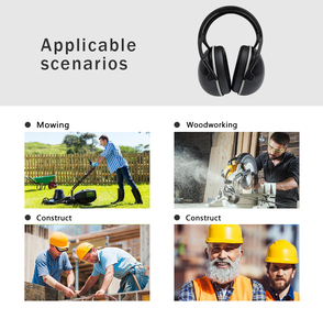 Protector Auditivo Ajustable de Acero Inoxidable de Lujo, Certificado CE, <span class=keywords><strong>ANSI</strong></span> NRR 25dB, Plegable, Intrínsecamente Seguro y Reutilizable - Product Image 2