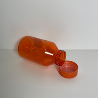 Bouteille en plastique PP PET pour médicaments de 150 ml, 180 ml, 300 ml, avec bouchon à vis, impression sérigraphique pour l'emballage de pilules et de capsules, logo personnalisé