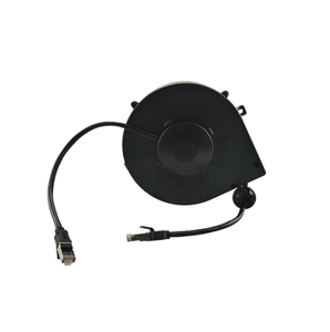 Enrouleur de câble rétractable universel pour la transmission de signal, enrouleur de <span class=keywords><strong>cordon</strong></span> anti-emmêlement, prise américaine, câbles d'alimentation et de données en plastique - Product Image 3