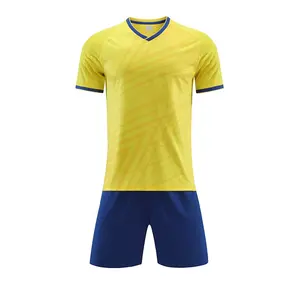 Futebol jersey impressão números e letras real retro soccer wear lowmoq futebol uniforme real espanha futebol jersey