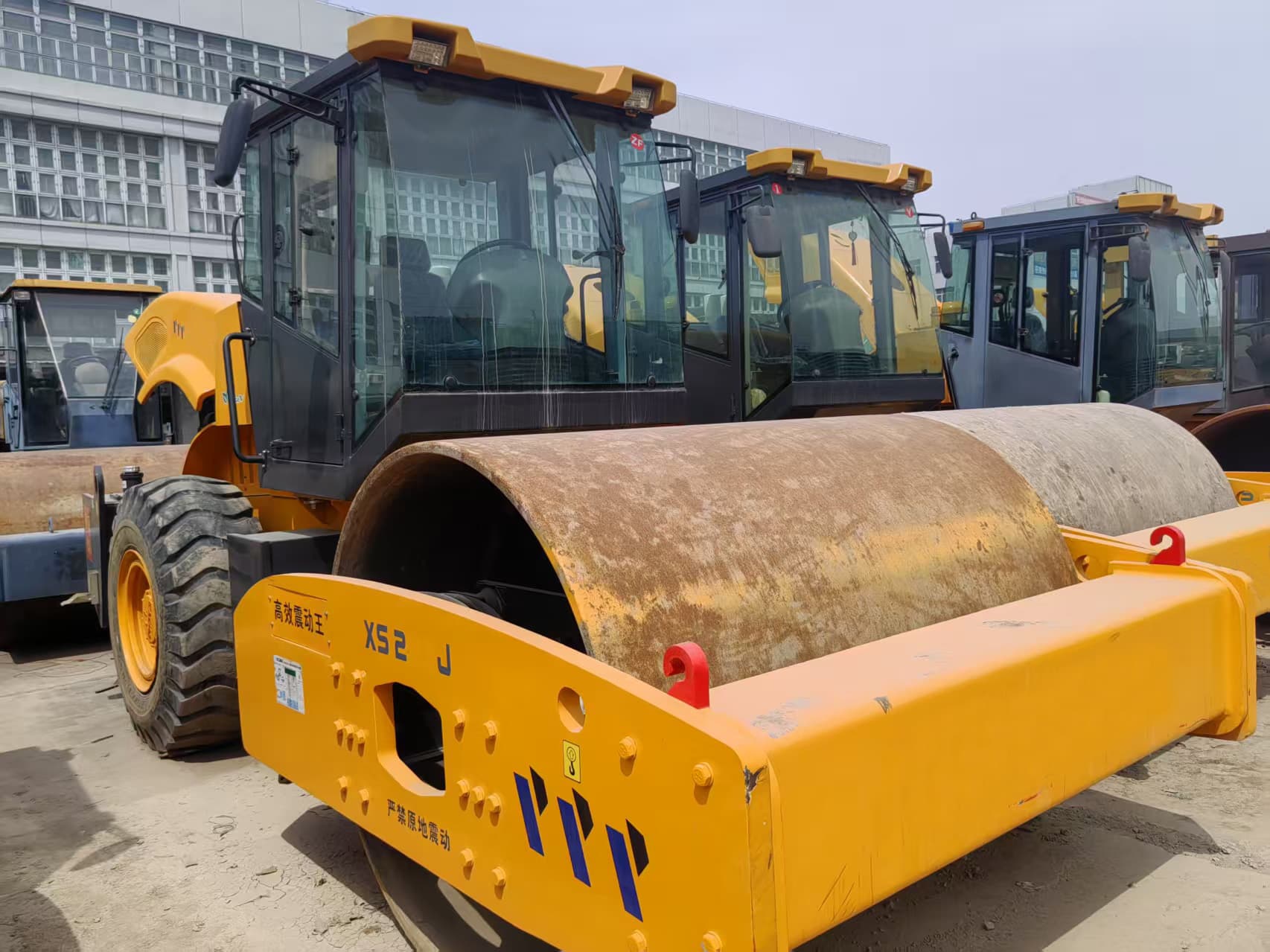 used double drum rollers in china
