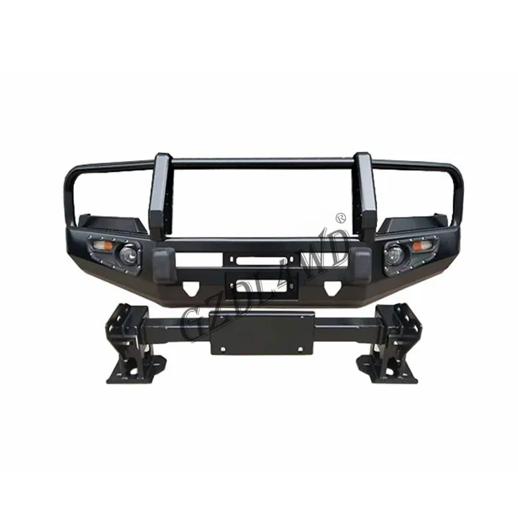 Land Cruiser için GZDL4WD offroad ön vinç tampon kiti 200 serisi FJ200 LC200 2008-2015 Land Cruiser Prado 2009 -2013