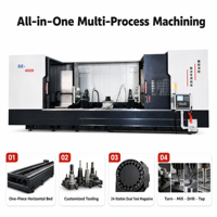 Máquina Herramienta CNC de Doble Eje DZ-4600V, Adecuada para Fresado y Taladrado Simultáneo en Ambos Extremos de Piezas de Eje y Otras