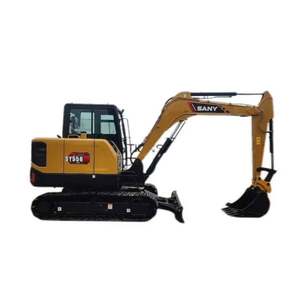 Miniexcavadora Sany SY55U de 5 Toneladas en Perfectas Condiciones, Nueva, de China, para Uso Doméstico y Agrícola - Product Image 1