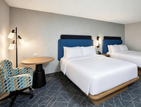 Applique murale Kawell Hampton Inn Kinetic/Scenic pour hôtel, avec abat-jour en acrylique, pour tête de lit King/Queen