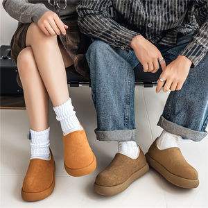 Nuove <span class=keywords><strong>Scarpe</strong></span> Invernali da Donna in Finta Pelle Scamosciata <span class=keywords><strong>con</strong></span> Interno in Peluche, Taglie 35-44, Esportazione di Fabbrica, Vendita all'Ingrosso, Slip-on <span class=keywords><strong>con</strong></span> Pelliccia, <span class=keywords><strong>Scarpe</strong></span> Casual da Neve per Esterno di Marca - Product Image 5