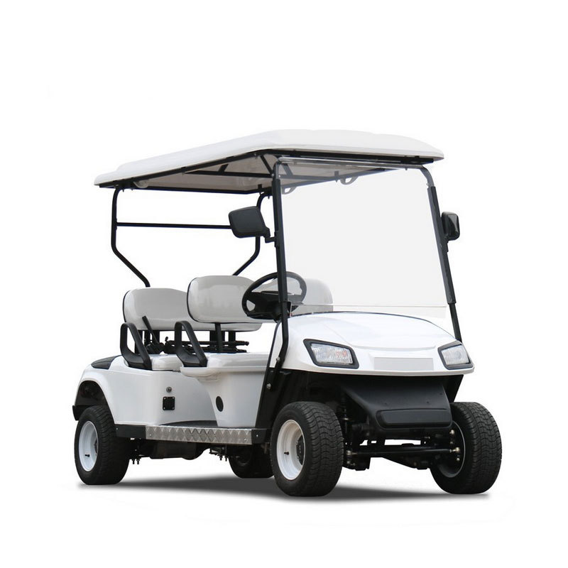 Multifunctional aluminum frame independent suspension electric golf cart with professional meter