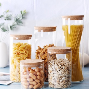 شفاف يدوي الصنع مع غطاء لحلوى العسل وبسكويت تخزين الطعام والحاوية - Product Image 4