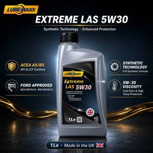Aceite de Motor Sintético LUBEMAXX 5W-30 para Autos, Calidad OEM, Marca Alemana, Protección de Flujo a Baja Temperatura - Product Image 3