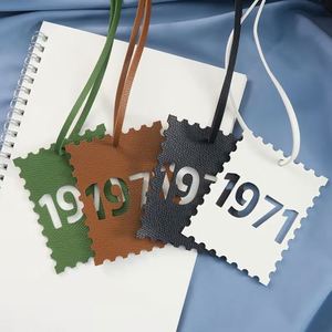 UAE Digital 1971 Digital Pendant Travel Souvenir <b>Bag</b> <b>Charm</b> Decoration Ideal Gift PU Leather <b>Bag</b> Pendant <b>Charm</b> - Product Image 1