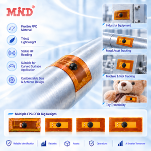 Mini puce NFC FPC passive anti-métal, petite étiquette RFID intelligente pour le <span class=keywords><strong>suivi</strong></span> des actifs - Product Image 4