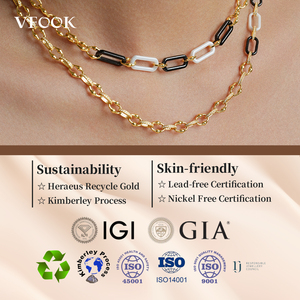 Подвеска VFOOK в форме лошади из разноцветной эмали, гипоаллергенное украшение из чистого золота 24K, шармы для персонализированных изделий - Product Image 4