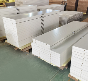 Porte intérieure en WPC blanc apprêté, design moderne Anhui, taille personnalisée, surface lisse, résistante à l'eau, prix usine <span class=keywords><strong>SunnyTech</strong></span> - Product Image 1