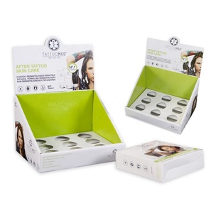 Customizable Cardboard Countertop Display <b>Boxes</b> for Makeup & Skin Care Marketing Tabletop Rack Stand - Product Image 4