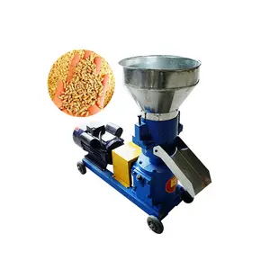 5.5kw único parafuso granulado grãos pelota imprensa máquina ovelhas comida pellet maker