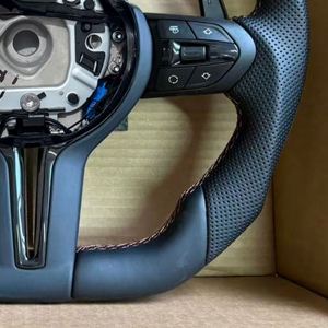Envío rápido para <span class=keywords><strong>volante</strong></span> de coche de cuero <span class=keywords><strong>BMW</strong></span> F01 F10 F30 F20 <span class=keywords><strong>X5</strong></span> E70 M3 M4 <span class=keywords><strong>M</strong></span> Sport - Product Image 3
