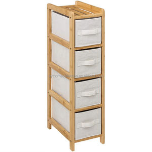 <span class=keywords><strong>Cassettiera</strong></span> in tessuto di bambù Daily Handy SYT per zona comodino, torre portaoggetti morbida per angolo comodino - Product Image 3