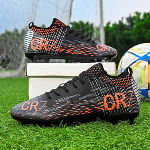 Zapatos de Fútbol para Niños con Tacos AG, Transpirables y Cómodos, para Césped <span class=keywords><strong>Artificial</strong></span>, con Plantilla de Goma, para la Temporada de Primavera - Product Image 1