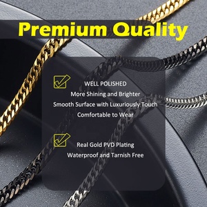 Мужская цепочка из нержавеющей стали, 4-8 мм - Product Image 2